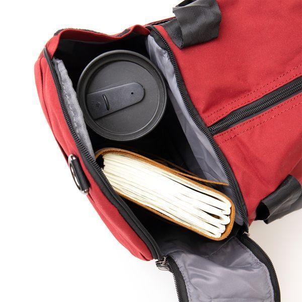 Textile sports bag Vintage 20642 Raspberry 20642 фото