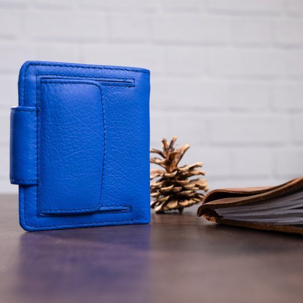 Портмоне для жінок з монетницею ST Leather 18925 Синій 18925 фото