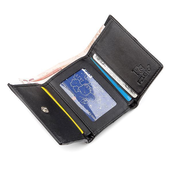 Кошелек женский STINGRAY LEATHER 18269 из натуральной кожи морского ската&nbsp;Черный 18269 фото