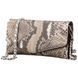 Сумка женская SNAKE LEATHER 18297 из натуральной кожи питона Серая 18297 фото 1