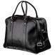 Business men's travel bag smooth leather KARYA 17385 Black 17385 фото 2
