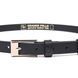 Classic women's belt made of genuine leather Grande Pelle 21443 Black 21443 фото 2