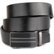 Men's belt with stripes on the Vintage buckle 20334 Black 20334 фото 1