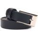 Classic women's belt made of genuine leather Grande Pelle 21443 Black 21443 фото 4