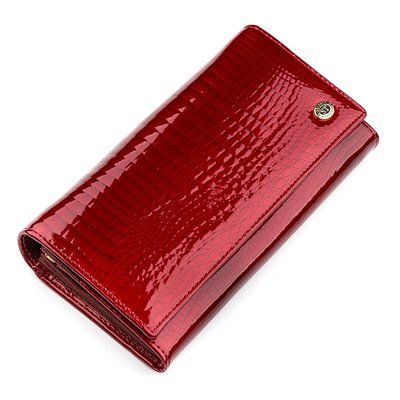 Гаманець жіночий ST Leather 18423 (S6001A) дуже красивий Червоний 18423 фото