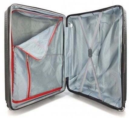 Suitcase Milano bag 050 Large L Silver 050/71/49 фото