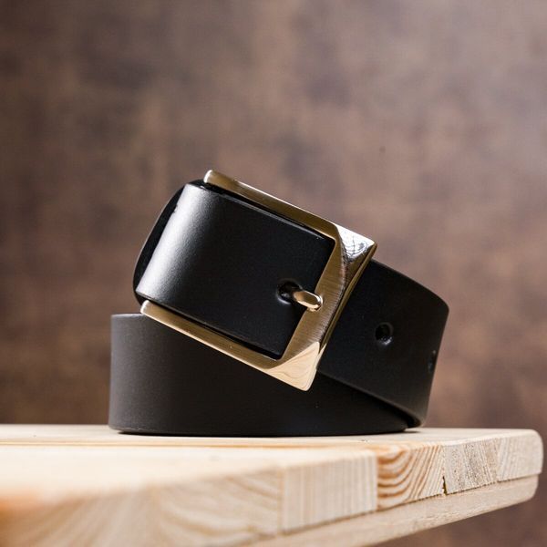 Men's belt GRANDE PELLE 00237 trouser Black 00237 фото