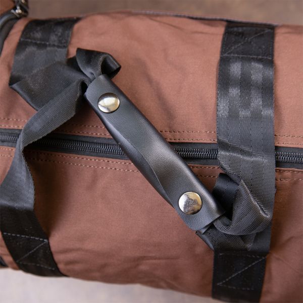 Textile sports bag Vintage 20643 Brown 20643 фото
