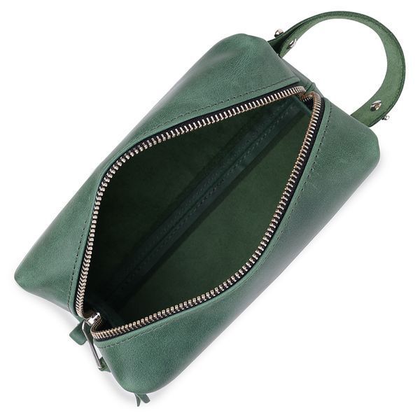 Кожаная косметичка унисекс GRANDE PELLE 11572 Зеленый 11572 фото