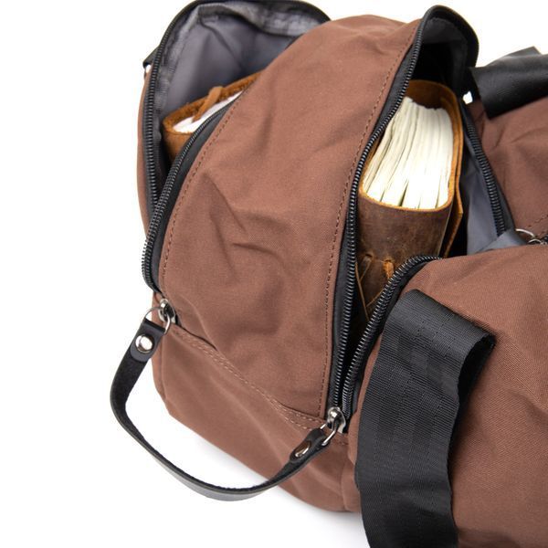 Textile sports bag Vintage 20643 Brown 20643 фото