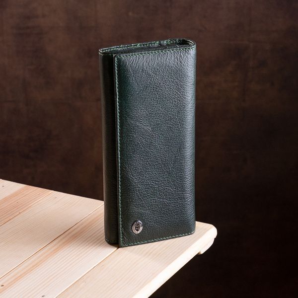 Кошелек для женщин с внешним отделением ST Leather 18900 Зеленый 18900 фото