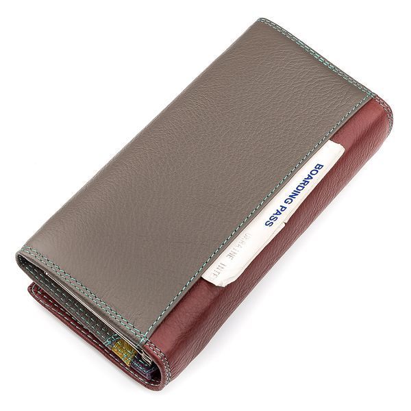 Кошелек женский ST Leather 18387 (SB237) очень красивый Бордовый 18387 фото