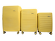 Suitcase Milano bag 024 Yellow Suitcase set 024/63/68 фото 1