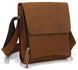 Men's bag Vintage 14159 made of vintage leather Brown 14159 фото 1
