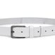 Universal belt made of genuine leather Vintage 20703 White 20703 фото 4