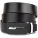 Men's belt with matte buckle Vintage 20335 Black 20335 фото 1