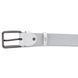 Universal belt made of genuine leather Vintage 20703 White 20703 фото 3
