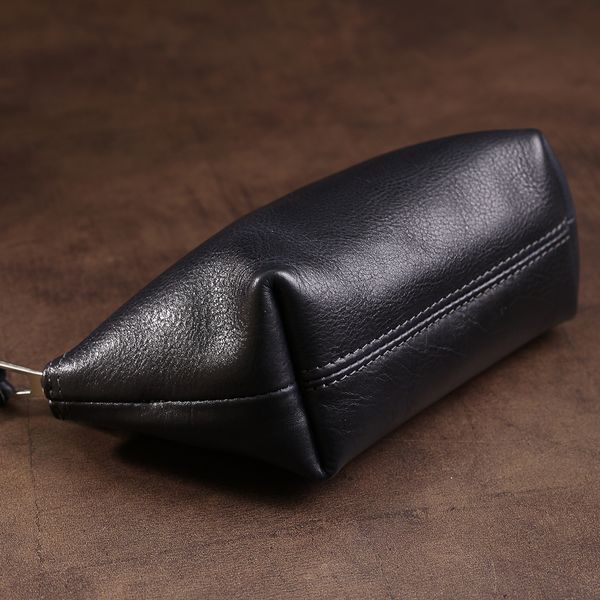 Кожаная женская косметичка GRANDE PELLE 11570 Черный 11570 фото