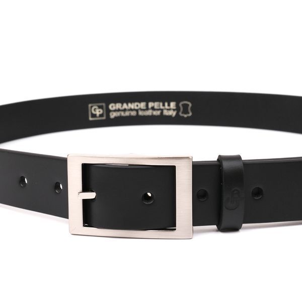 Belt GRANDE PELLE 00239 leather Black 00239 фото
