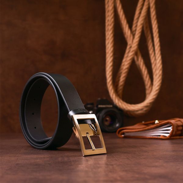 Belt GRANDE PELLE 00239 leather Black 00239 фото