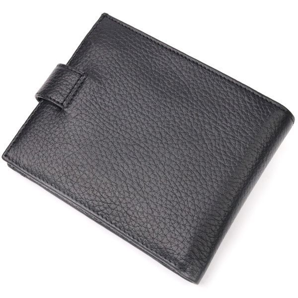 Classic men's wallet made of genuine leather KARYA 21066 Black 21066 фото
