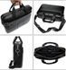 Business men's leather bag Vintage 14794 Black 14794 фото 10