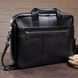 Business men's leather bag Vintage 14794 Black 14794 фото 5