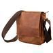 Messenger SHVIGEL 11163 made of vintage leather Red 11163 фото 1