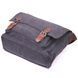 Men's laptop bag with flap, textile 21240 Vintage Black 21240 фото 3