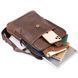 Men's bag leather tablet with two compartments SHVIGEL 11285 Brown 11285 фото 5