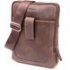 Men's bag leather tablet with two compartments SHVIGEL 11285 Brown 11285 фото 1