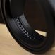 Men's belt with wave buckle Vintage 20336 Black 20336 фото 5