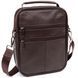 Men's vertical messenger Vintage 20436 Brown 20436 фото 2