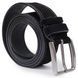 Original suede belt for men Vintage 20704 Black 20704 фото 2