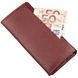 Місткий жіночий гаманець ST Leather 18877 Темно-червоний 18877 фото 6