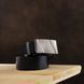 Men's belt with wave buckle Vintage 20336 Black 20336 фото 6