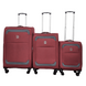 Чемодан Worldline Airtex 608 Бордовый Комплект чемоданов 608/60/68 фото 1