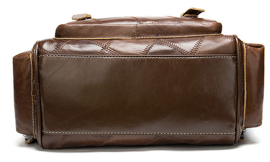 Women's backpack in Vintage check 20049 Brown 20049 фото