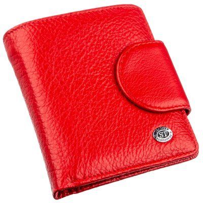 Original women's wallet ST Leather 18923 Red 18923 фото