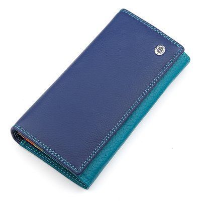 Гаманець жіночий ST Leather 18362 (SB634) з натуральної шкіри Синій 18362 фото