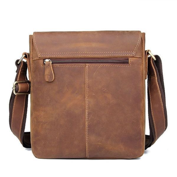 Leather men's bag Vintage 20206 Brown 20206 фото