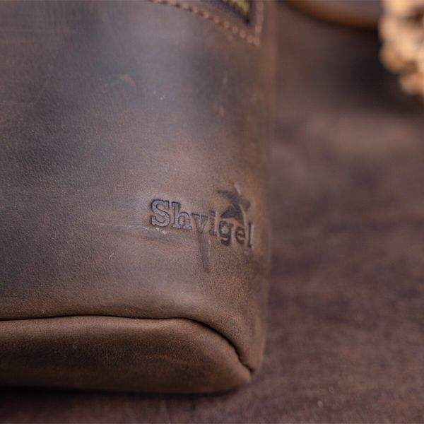 Men's bag SHVIGEL 11094 leather Brown 11094 фото