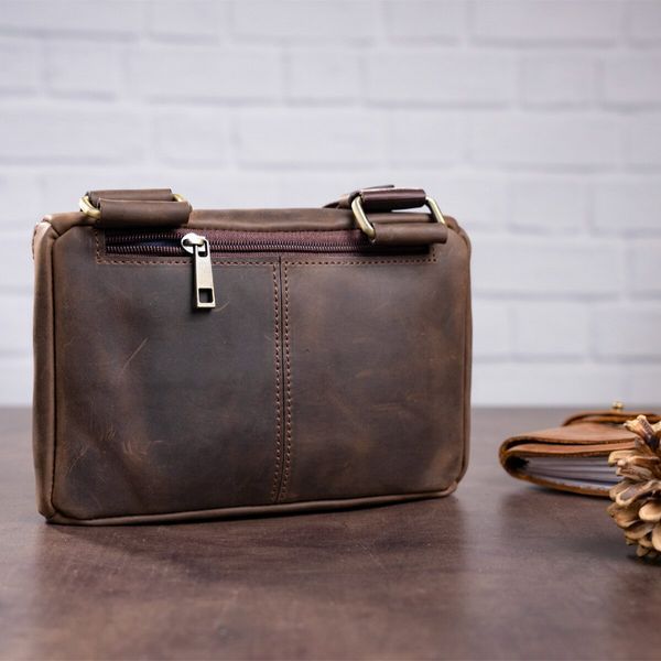 Men's bag SHVIGEL 11094 leather Brown 11094 фото