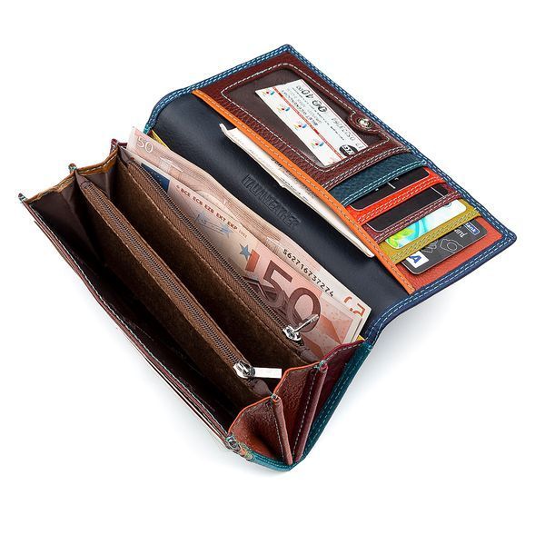 Кошелек женский ST Leather 18362 (SB634) из натуральной кожи Синий 18362 фото