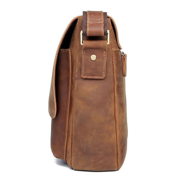 Leather men's bag Vintage 20206 Brown 20206 фото