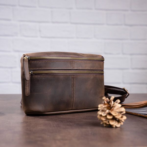Men's bag SHVIGEL 11094 leather Brown 11094 фото