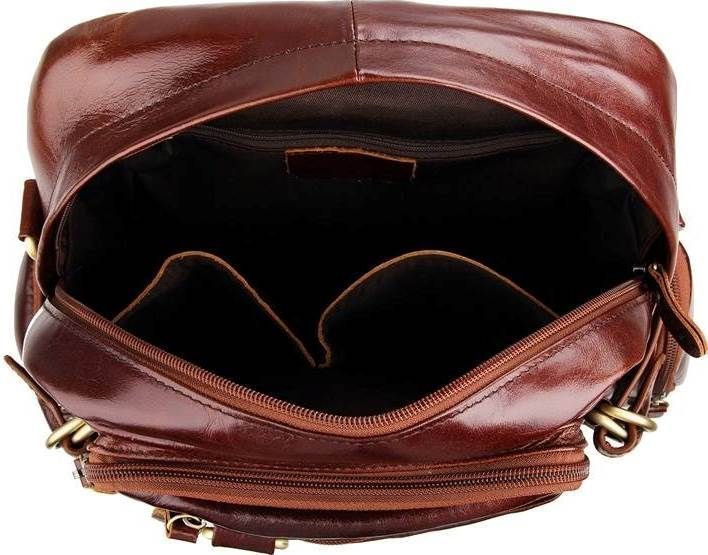 Backpack Vintage 14520 leather Brown 20716 фото