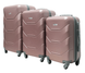 Чемодан Milano bag 147M Розовое золото Комплект чемоданов 147M/66/68 фото 2