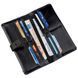 Men's vertical wallet made of alcor leather SHVIGEL 16204 Black 16204 фото 4