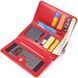 Bright women's purse made of patent textured leather KARYA 21428 Red 21428 фото 6